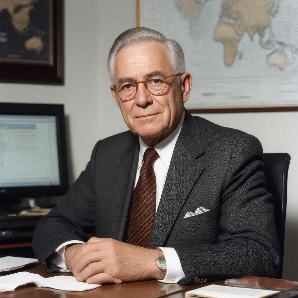 Click to view larger image AI-created image of George Sadowsky