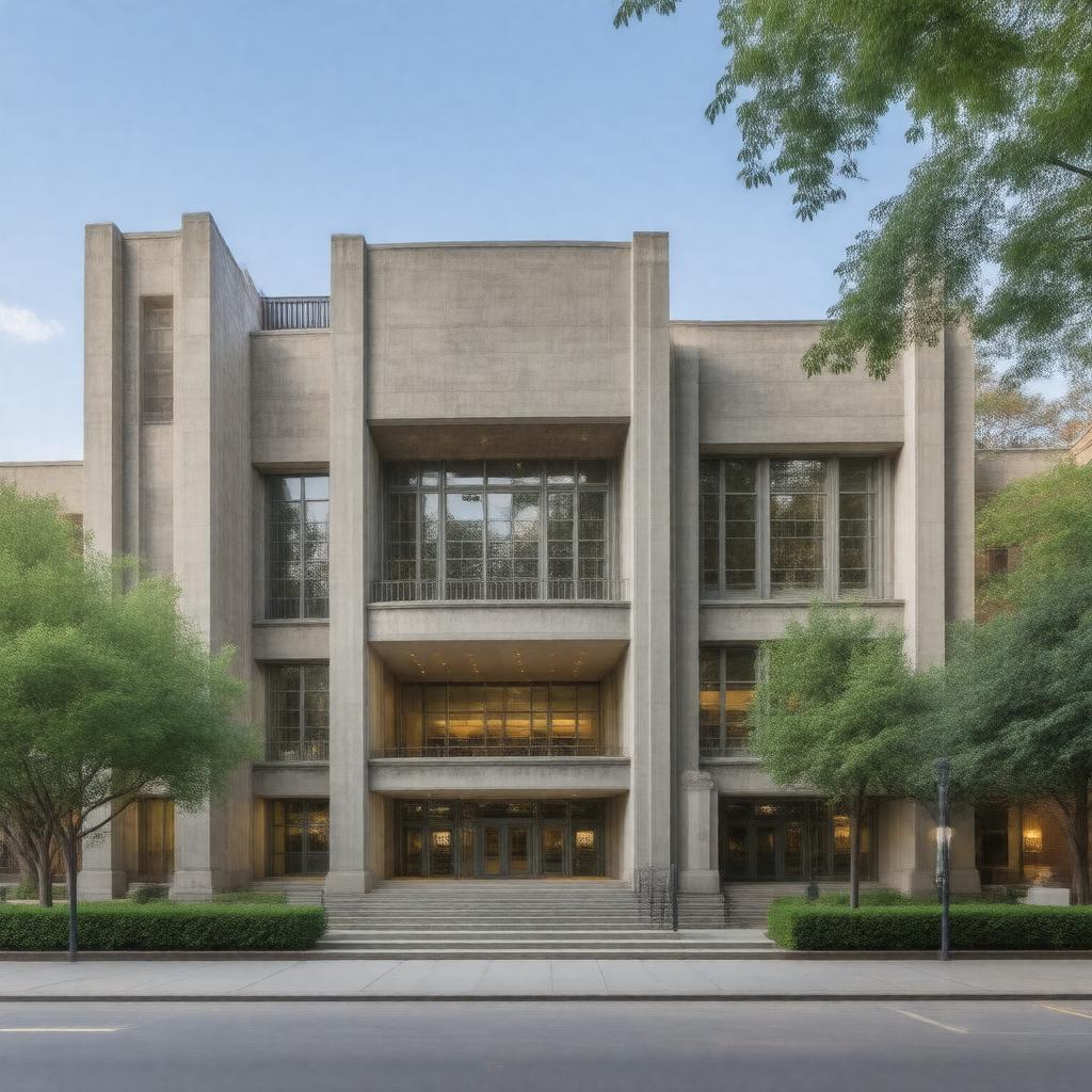 Click to view larger image AI-created image of George Sherman Union