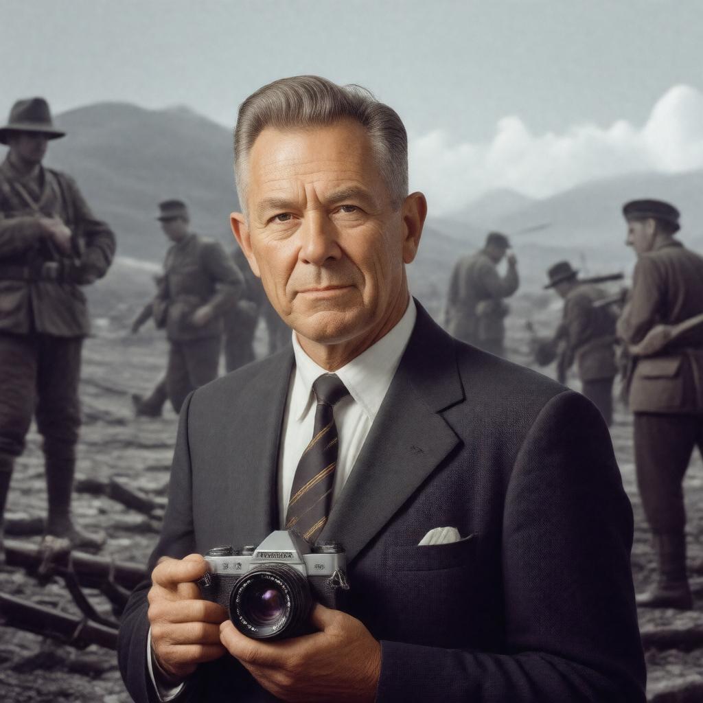 AI-created image of George Silk