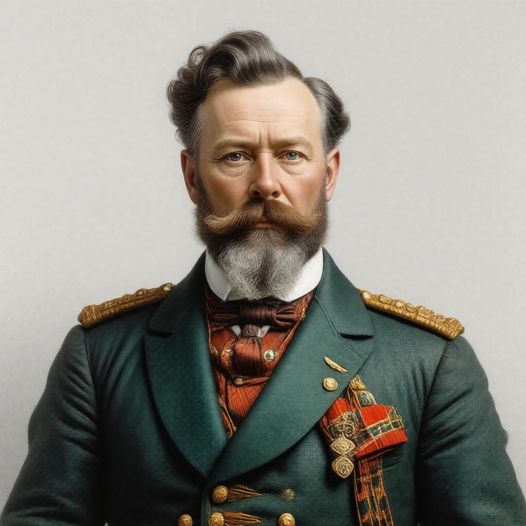 AI-created image of George Sinclair