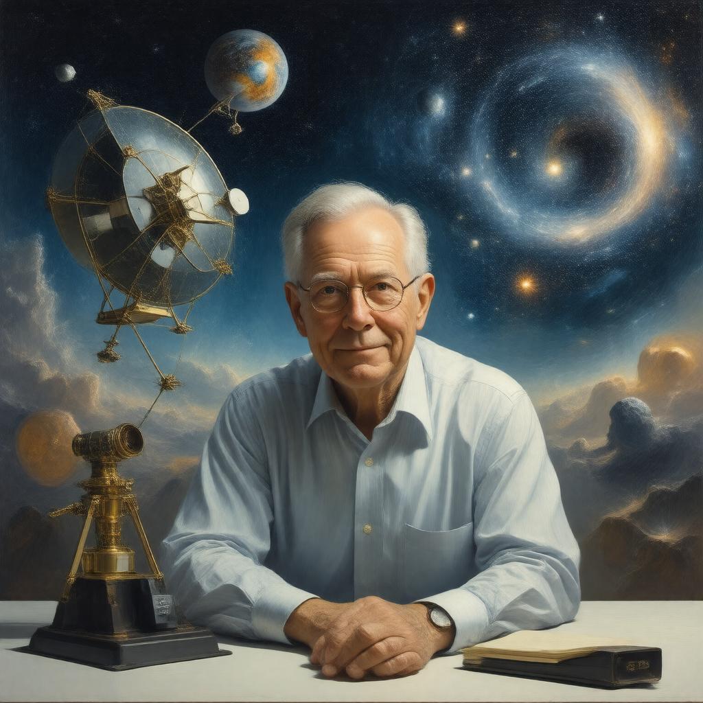 AI-created image of George Smoot