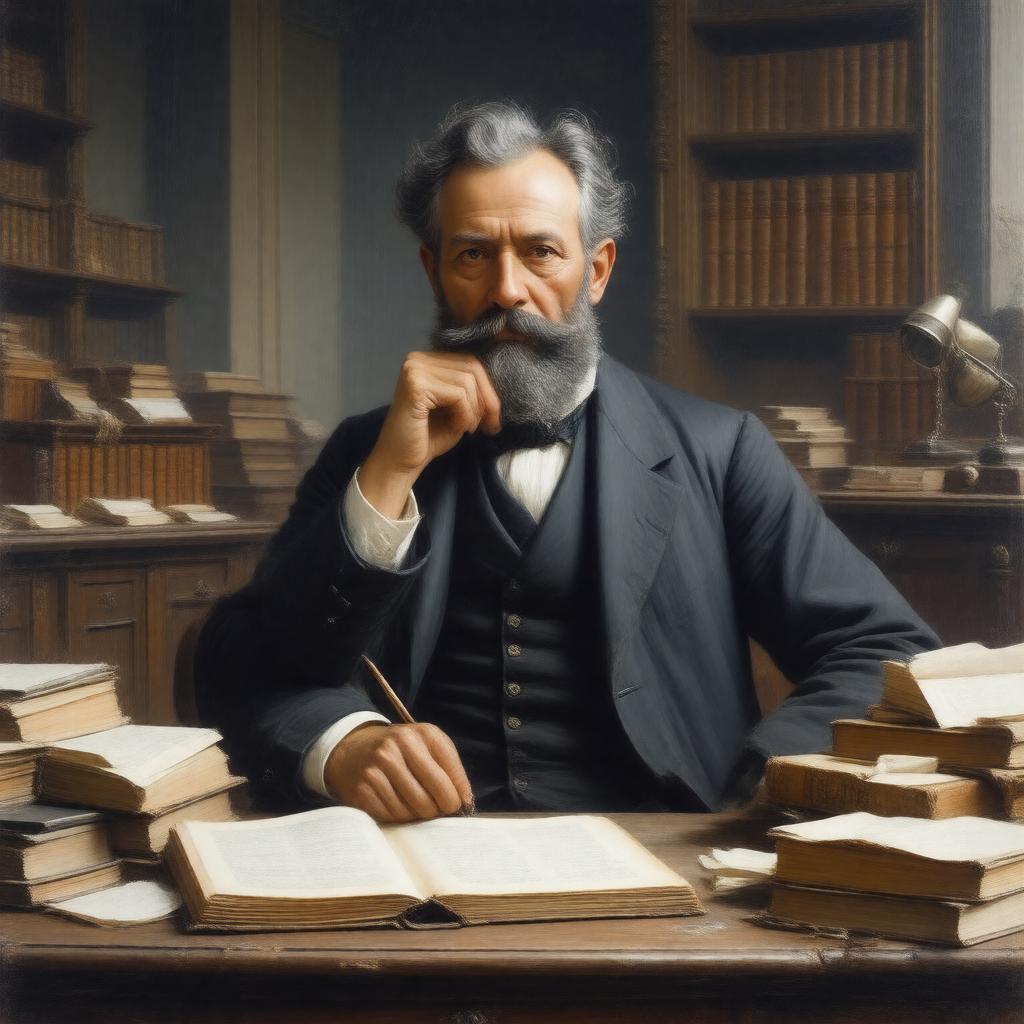 AI-created image of George Stokes