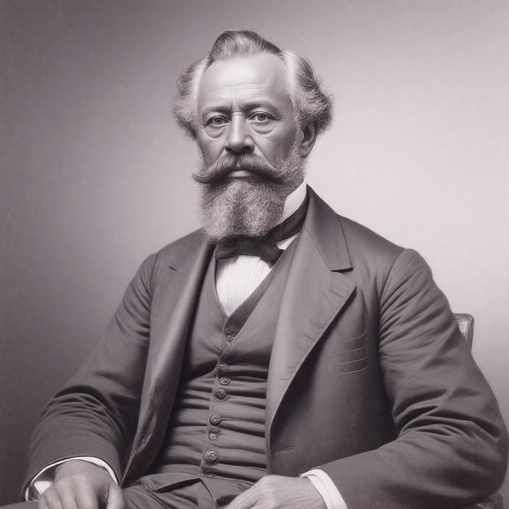 AI-created image of George T. Downing