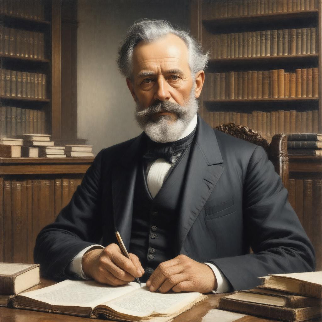 AI-created image of George Ticknor