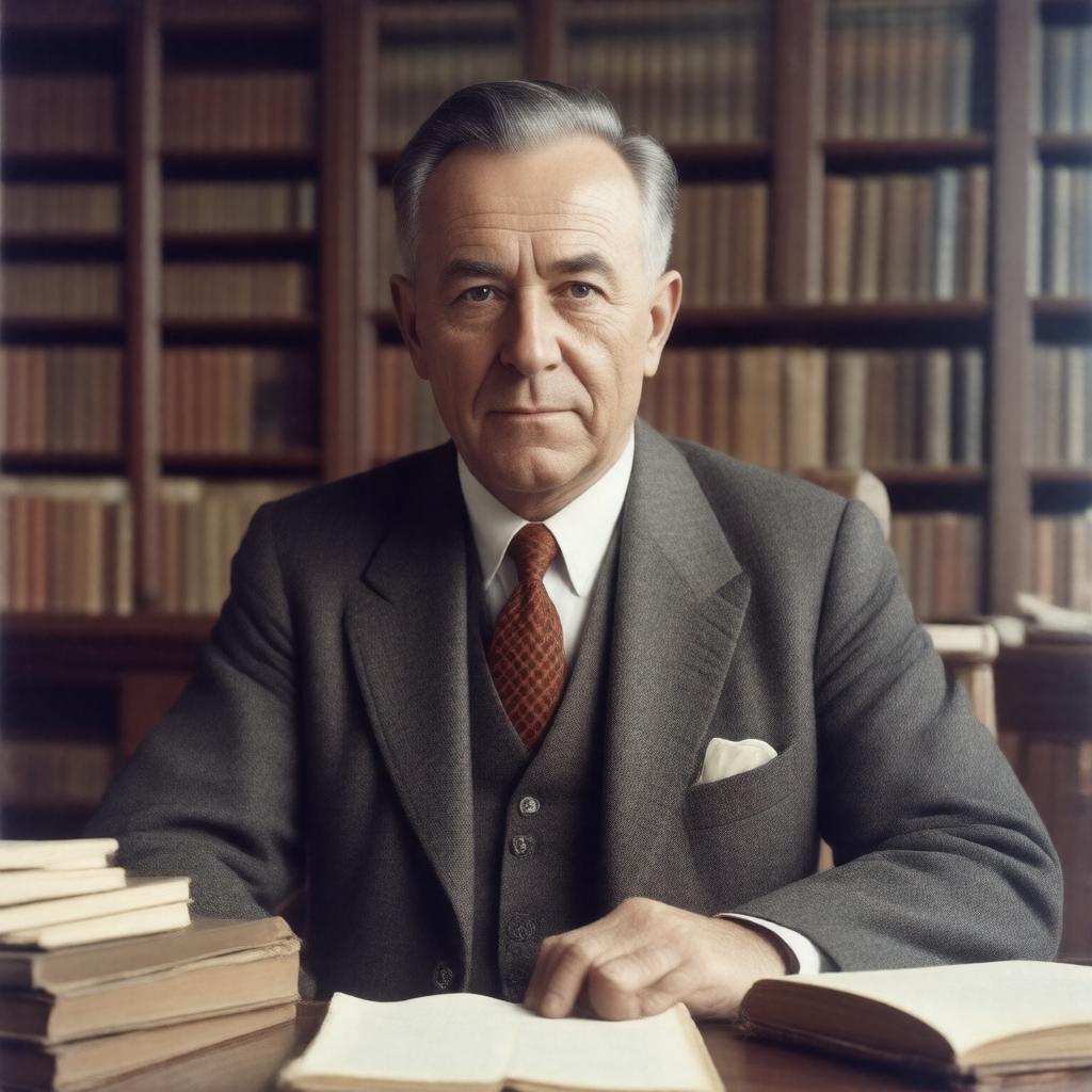 AI-created image of George Uhlenbeck