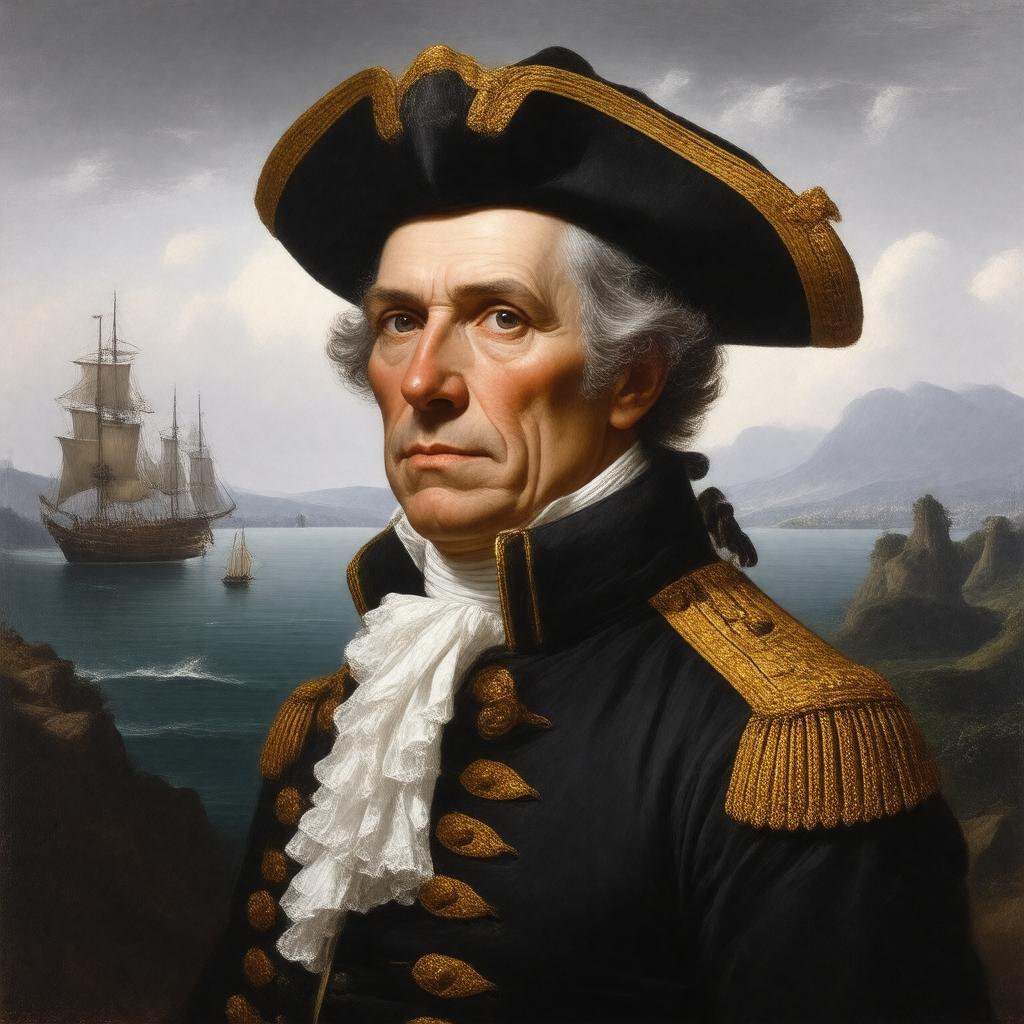 AI-created image of George Vancouver