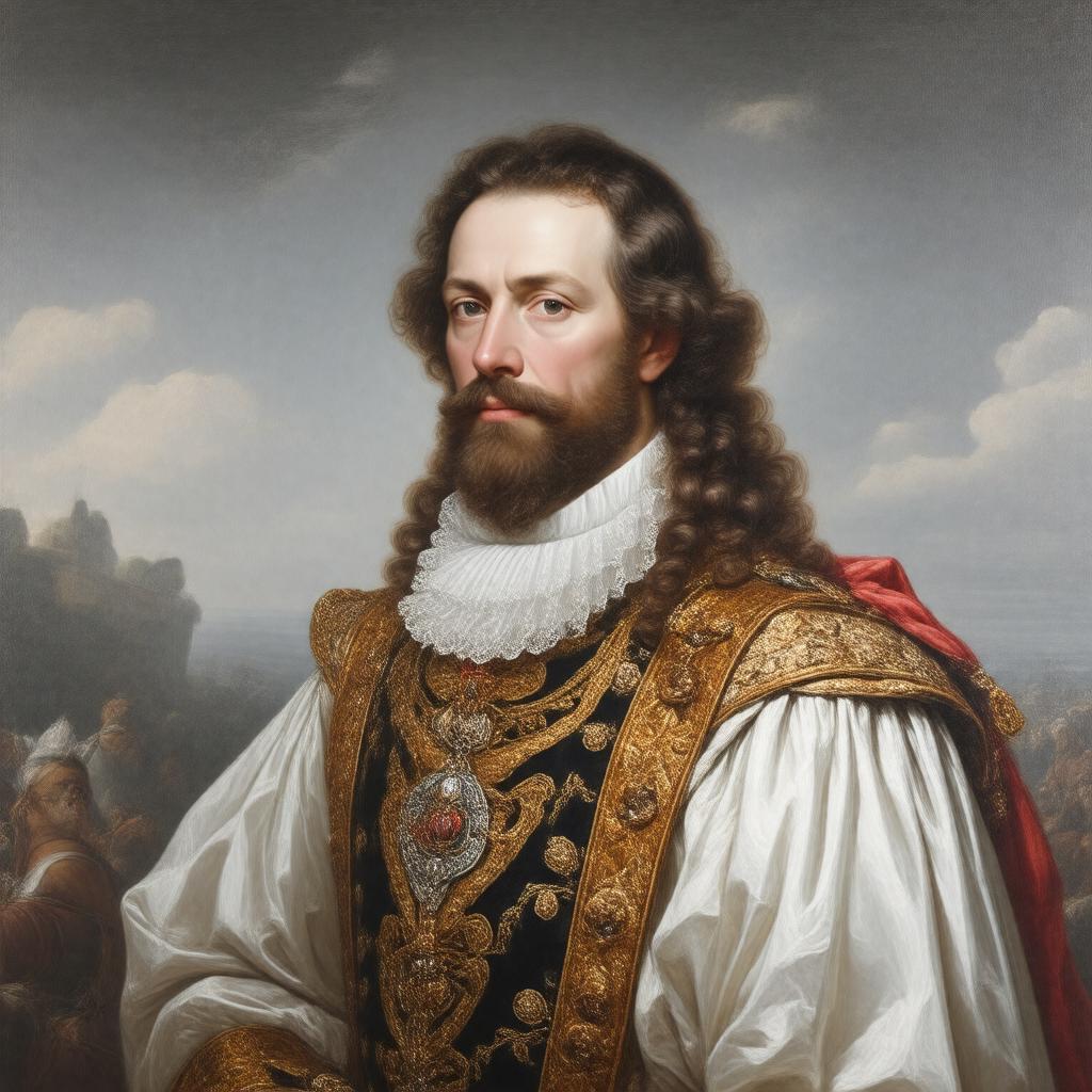 AI-created image of George Villiers