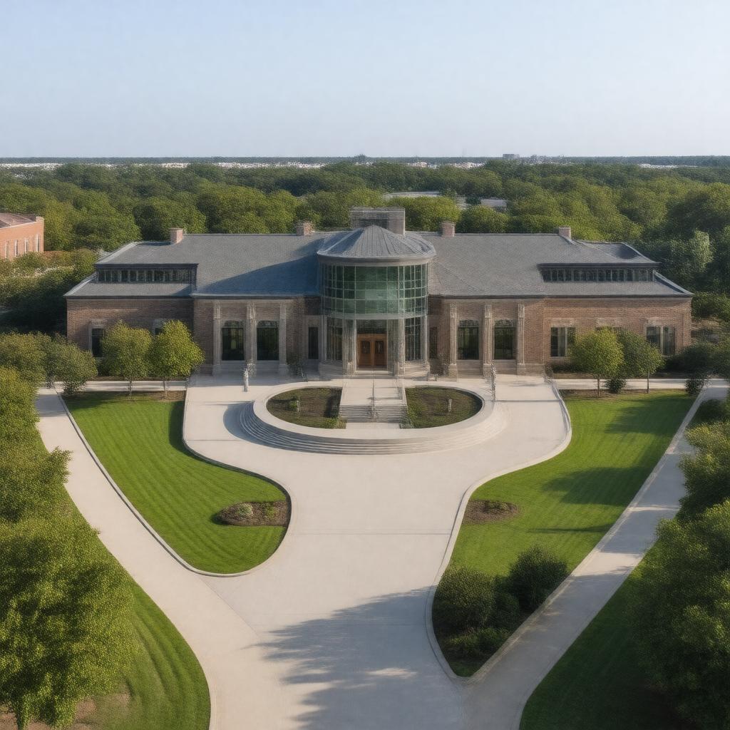 AI-created image of George W. Bush Presidential Center