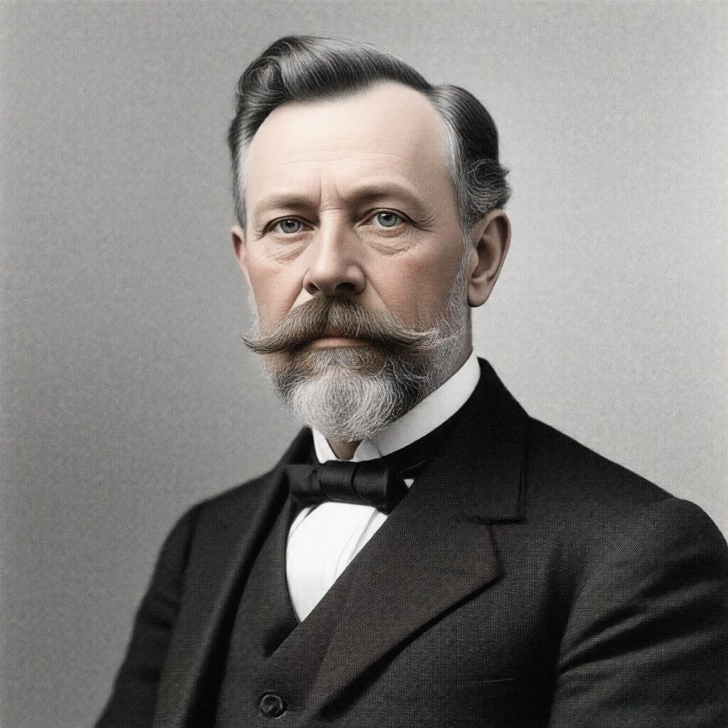 Click to view larger image AI-created image of George Warren Brown