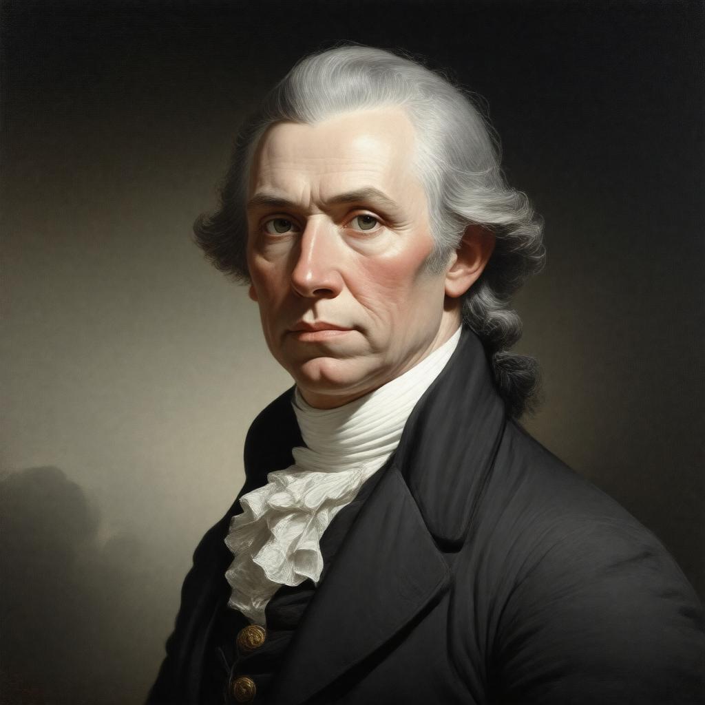 AI-created image of George Washington Adams