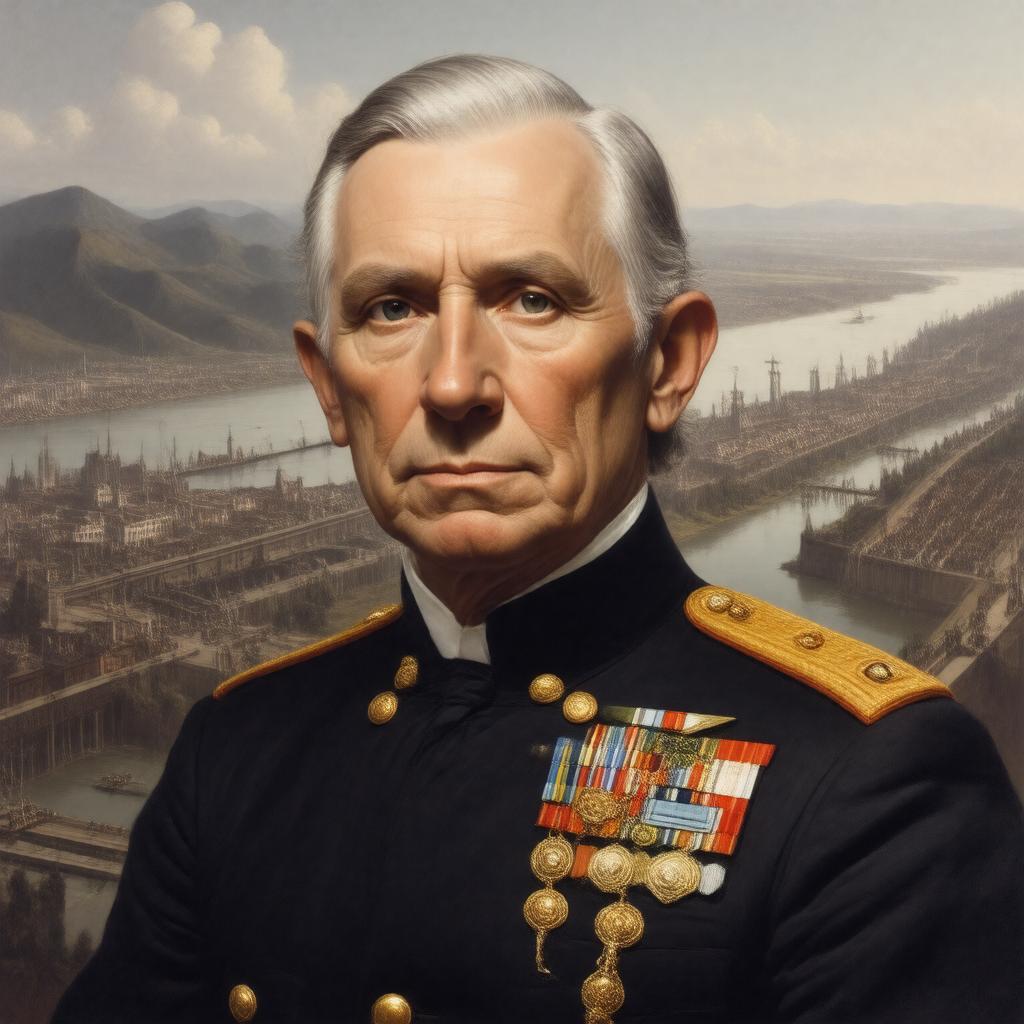 AI-created image of George Washington Goethals