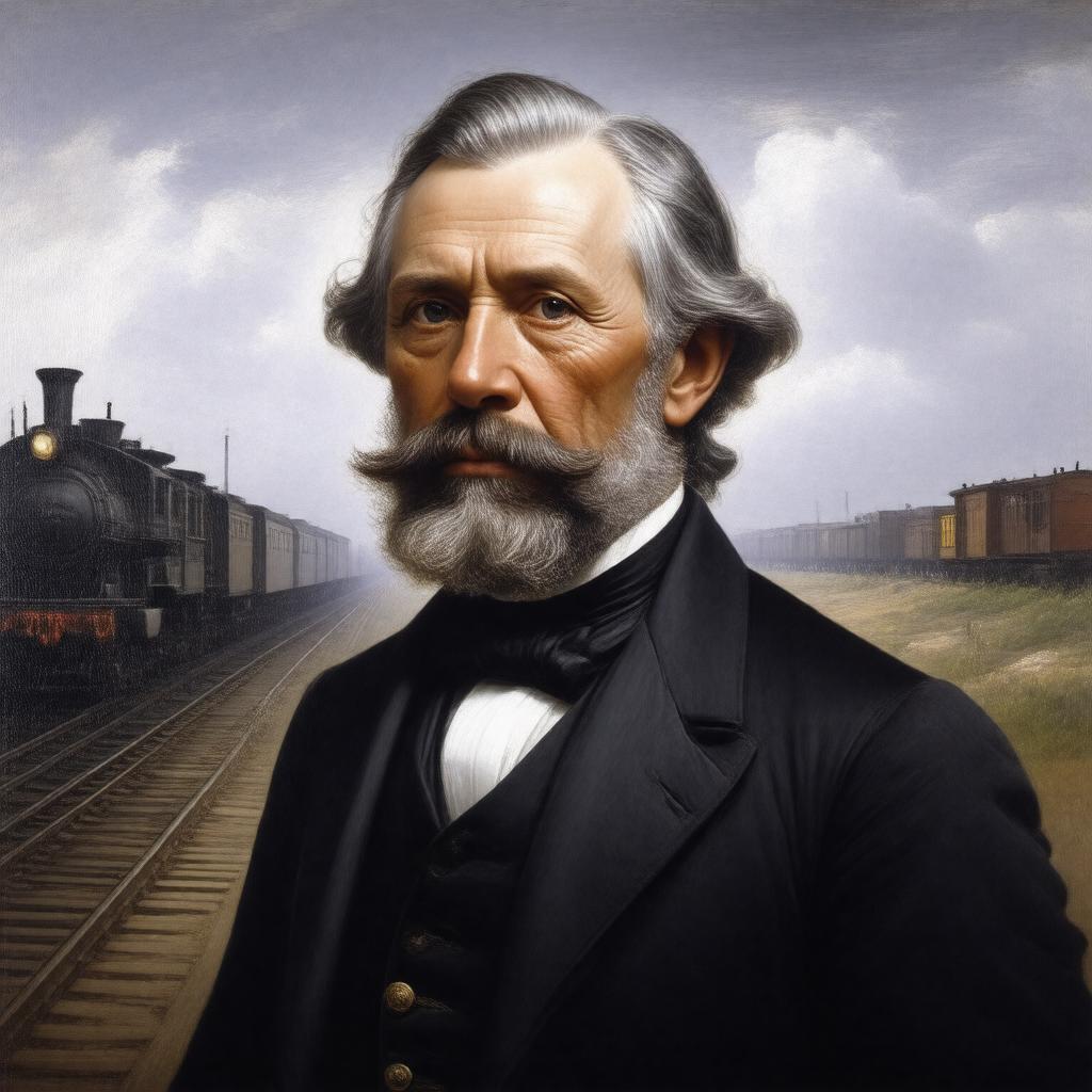 AI-created image of George Washington Whistler