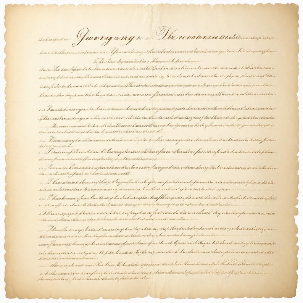 Click to view larger image AI-created image of George Washington's letter on religious freedom