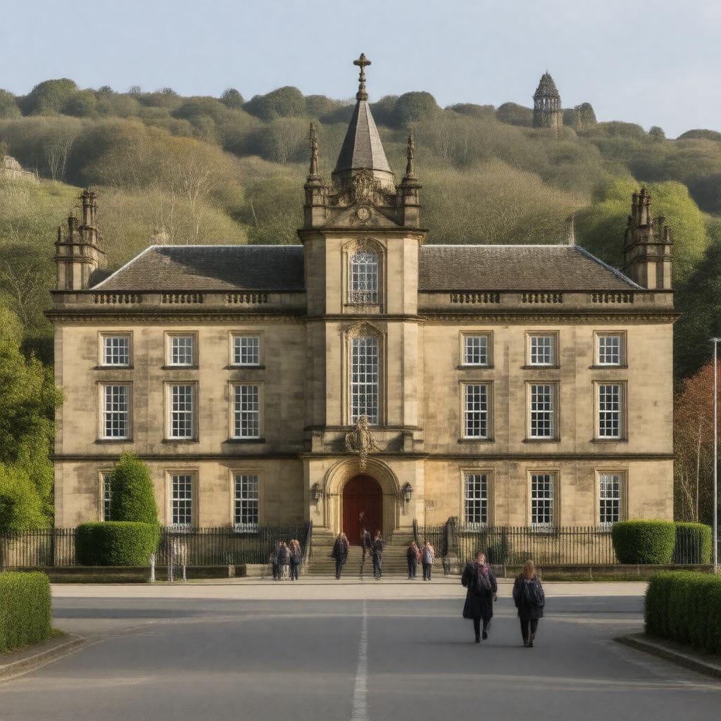 AI-created image of George Watson's College