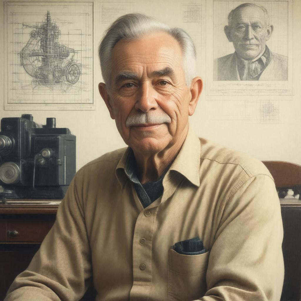 AI-created image of George Weisz