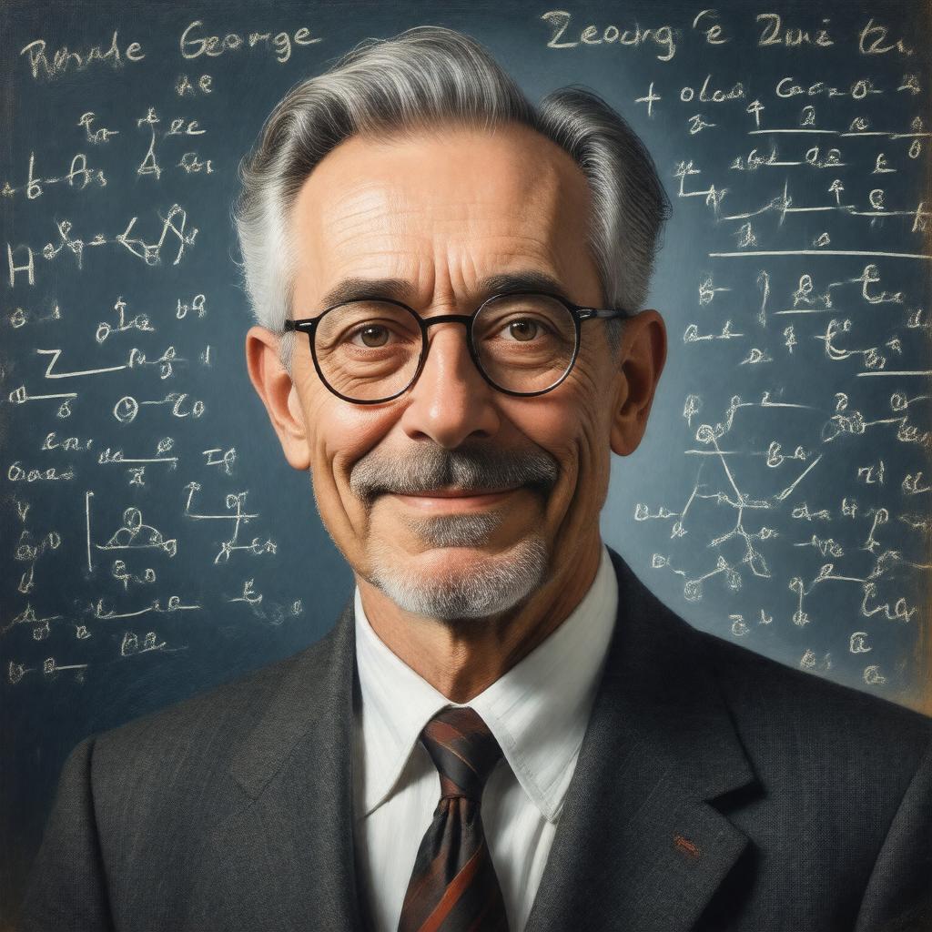 Click to view larger image AI-created image of George Zweig