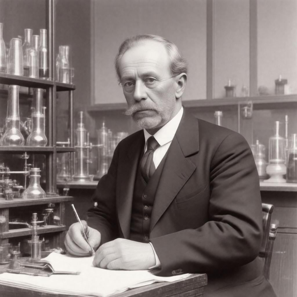 AI-created image of George de Hevesy