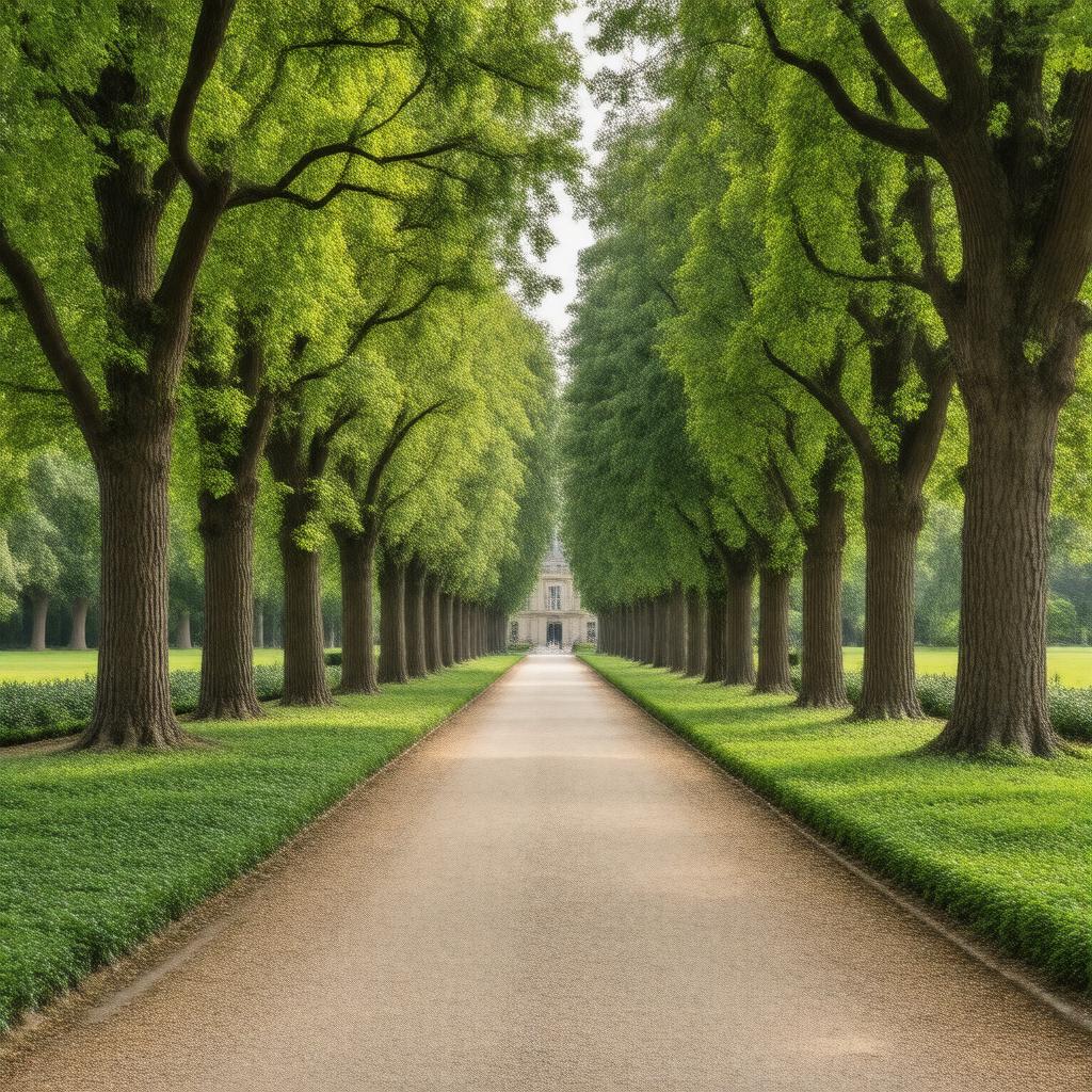 AI-created image of Georgengarten