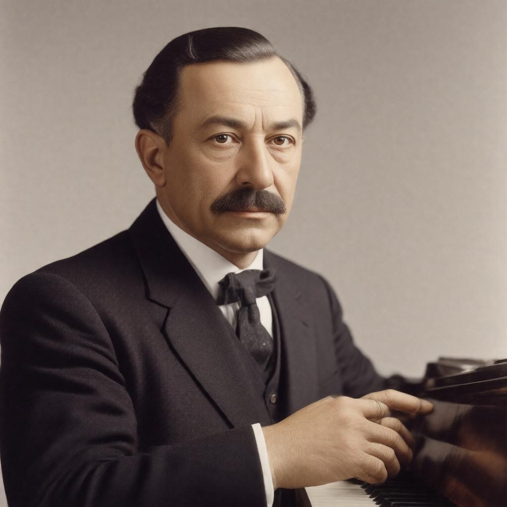 AI-created image of Georges Auric