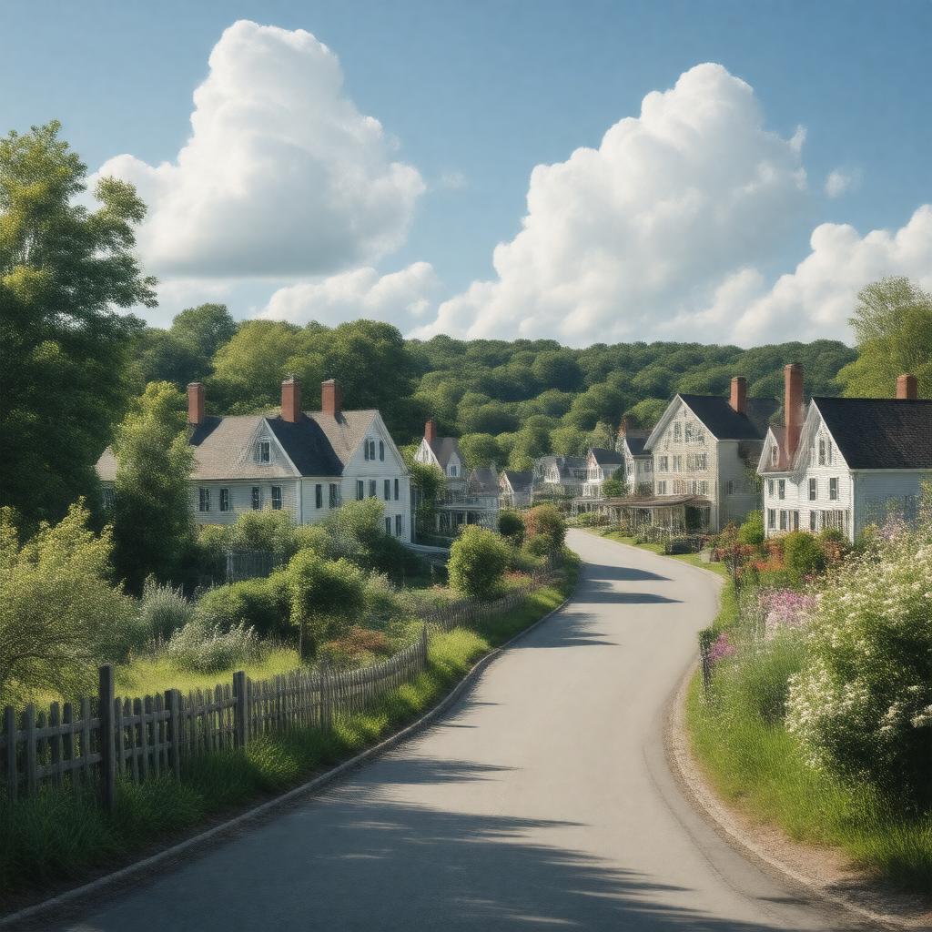 Click to view larger image AI-created image of Georgetown, Massachusetts