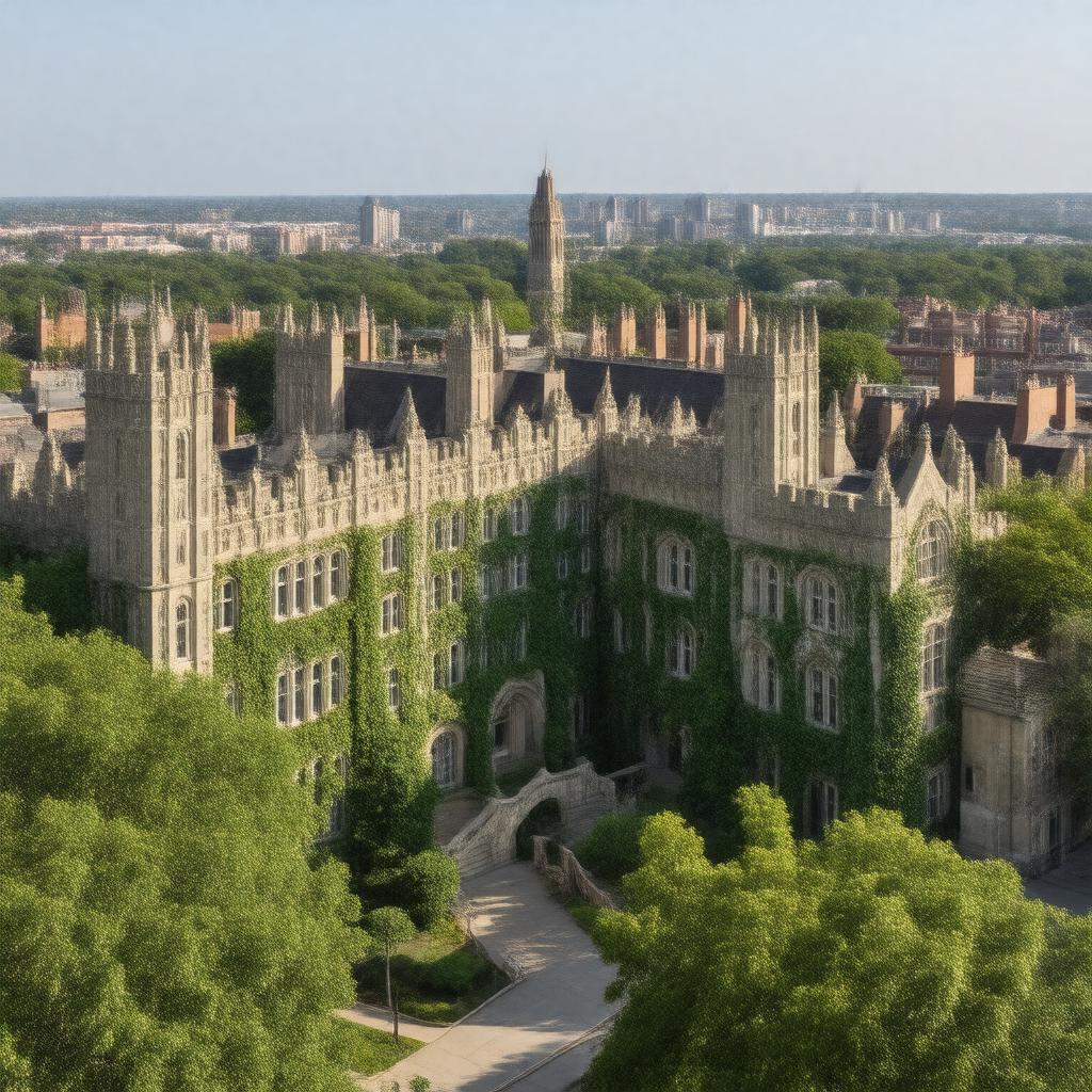 AI-created image of Georgetown University School of Medicine