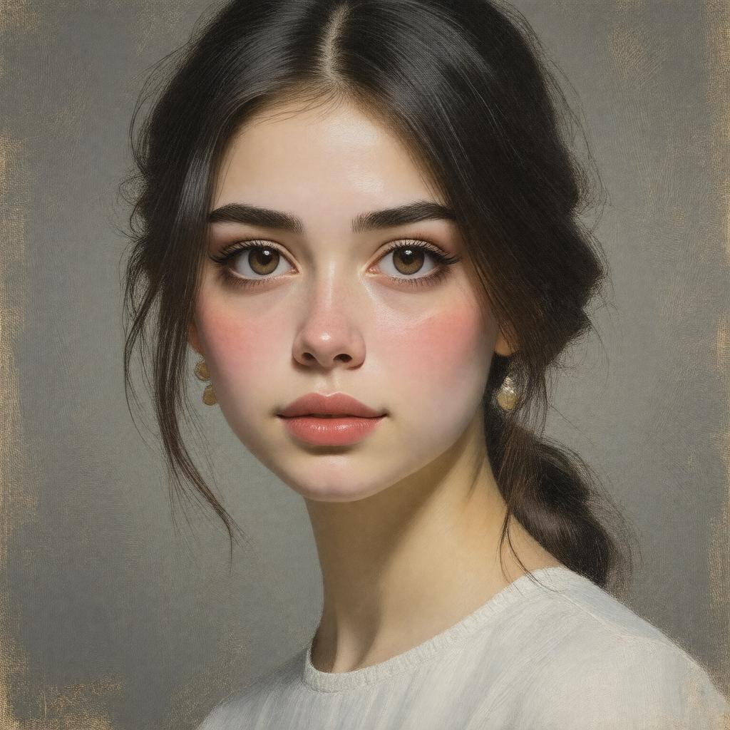 AI-created image of Georgia Hume