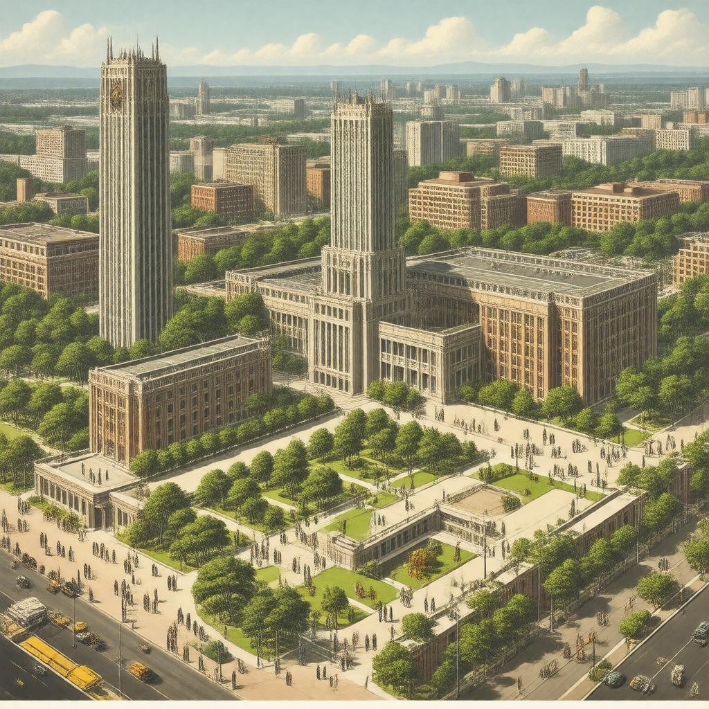 AI-created image of Georgia Institute of Technology