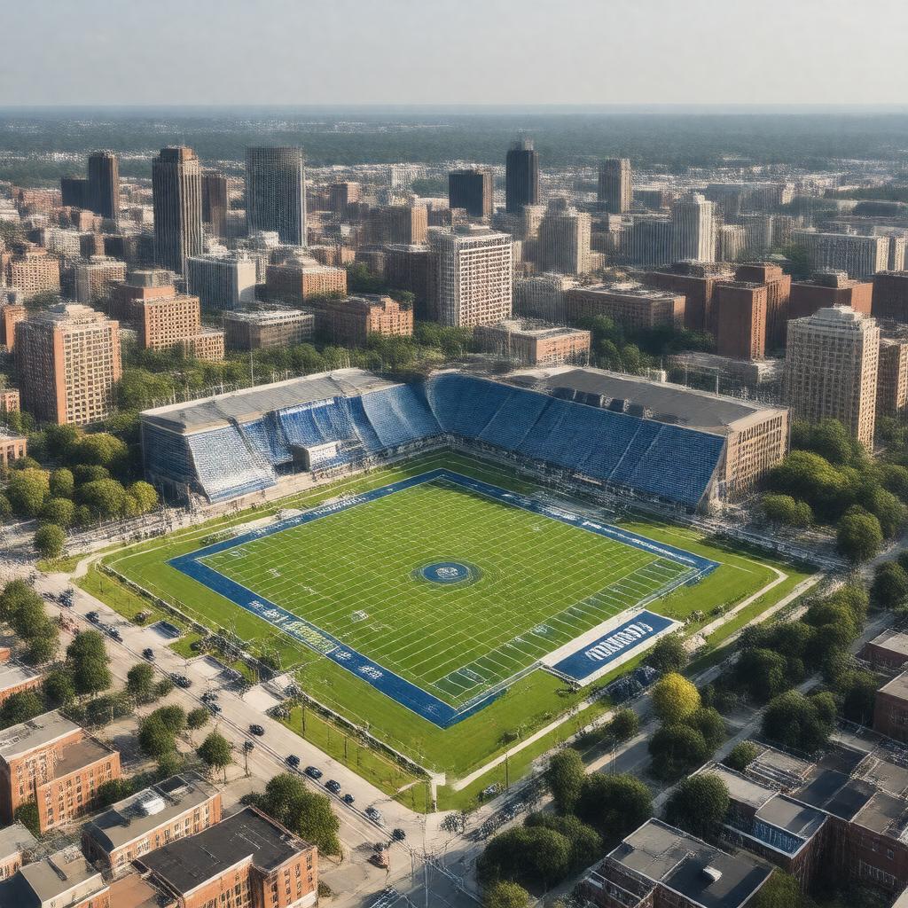 AI-created image of Georgia State University