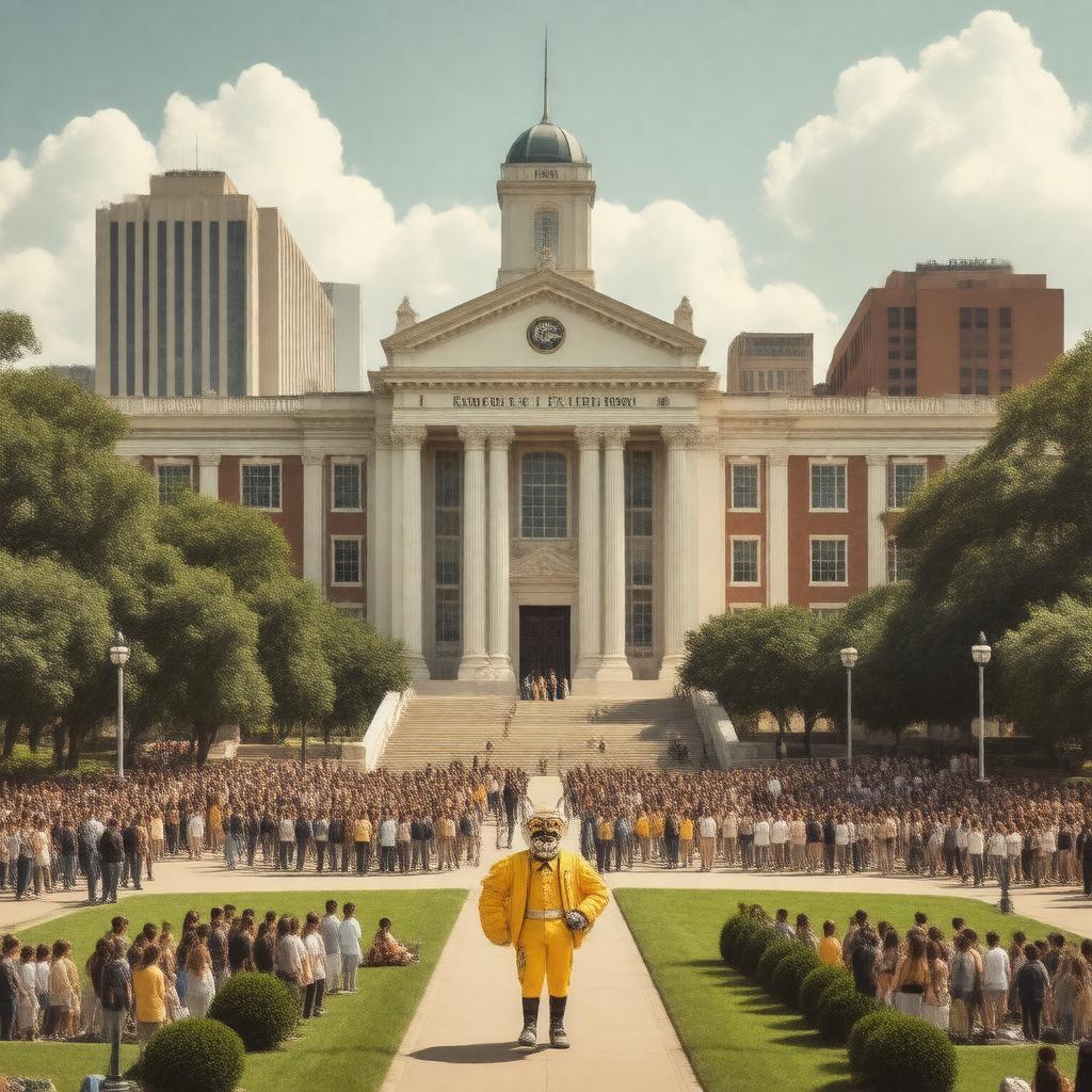 AI-created image of Georgia Tech