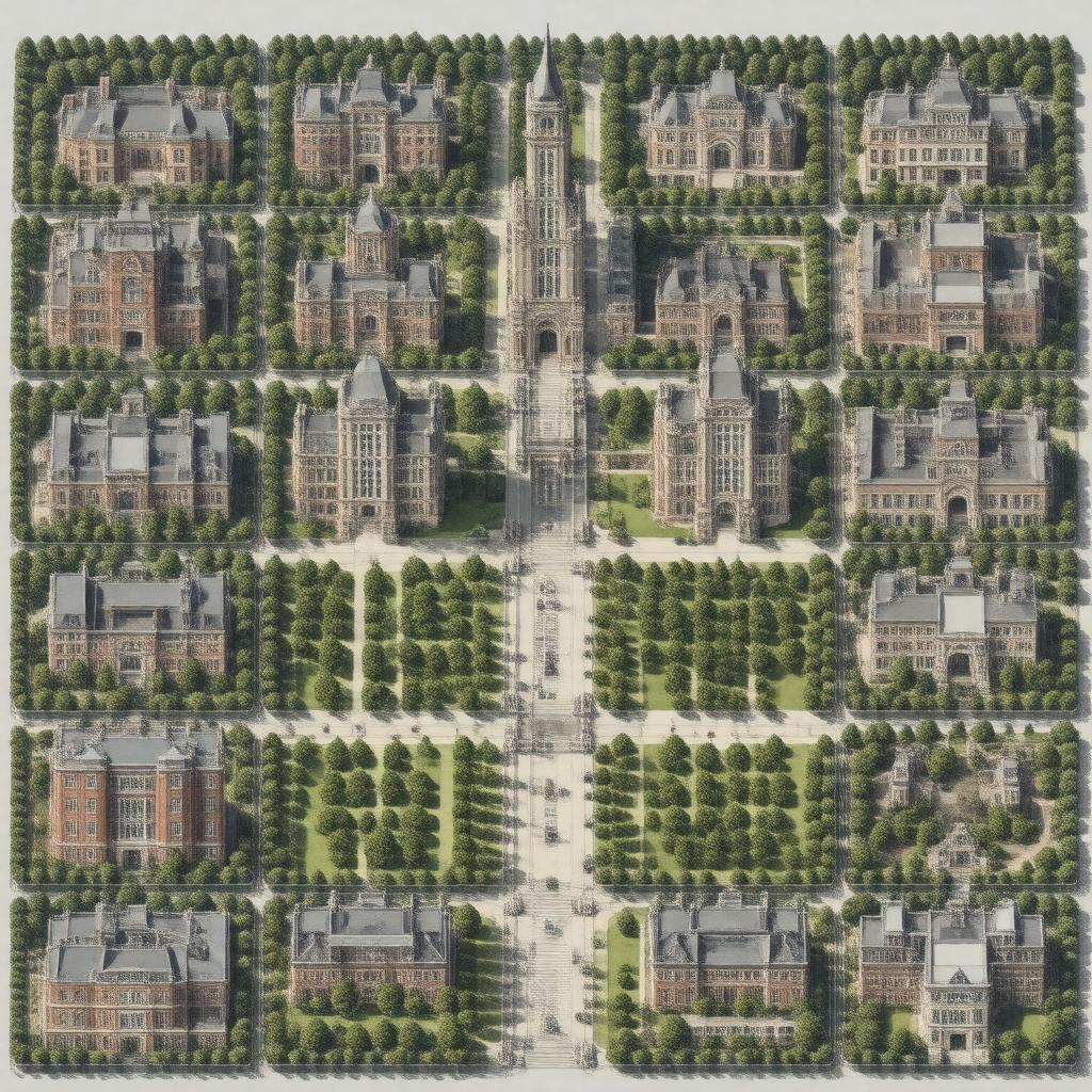 AI-created image of Georgia Tech Historic District