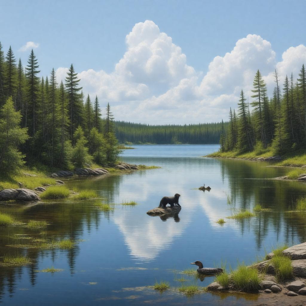 AI-created image of Georgian Bay Littoral