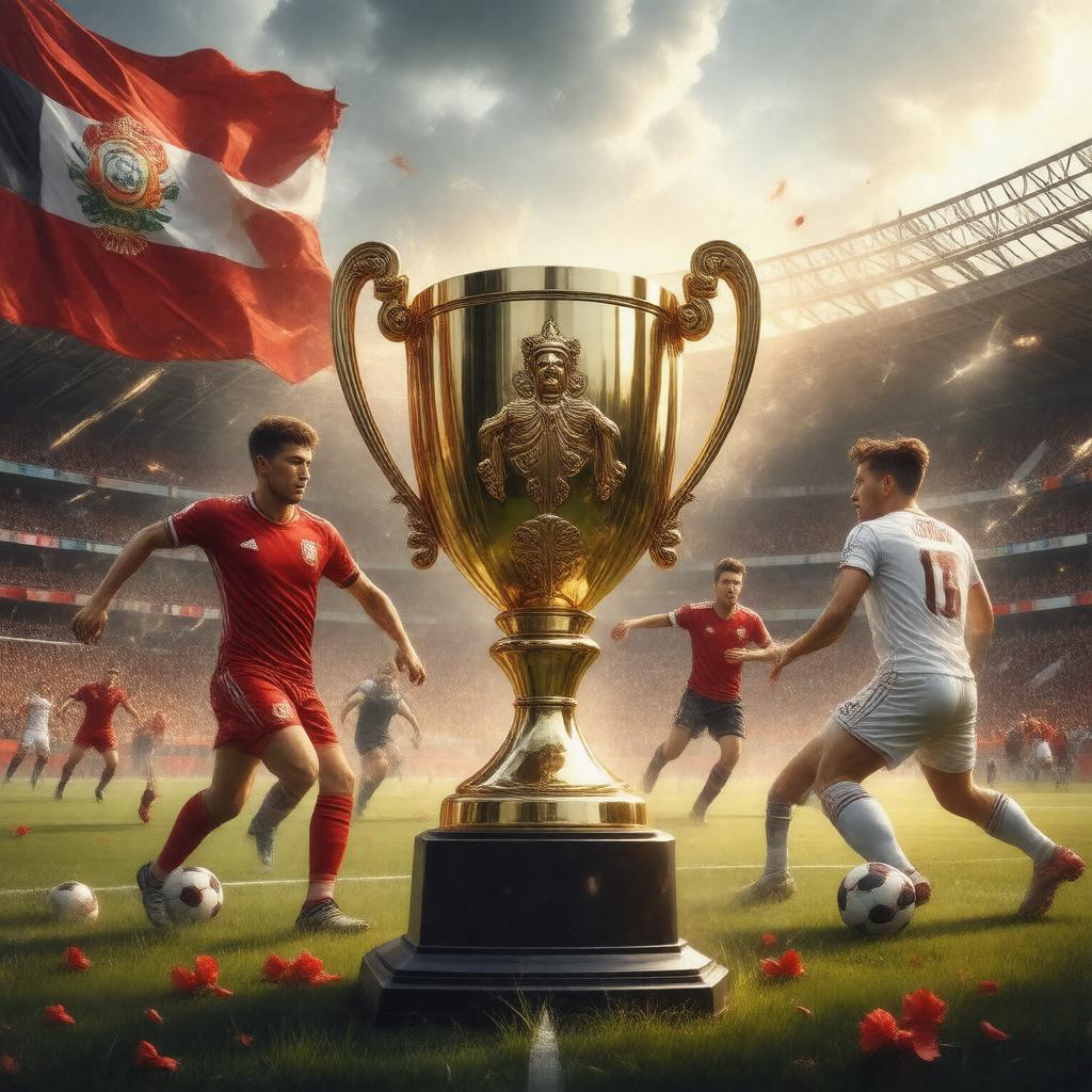 AI-created image of Georgian Cup