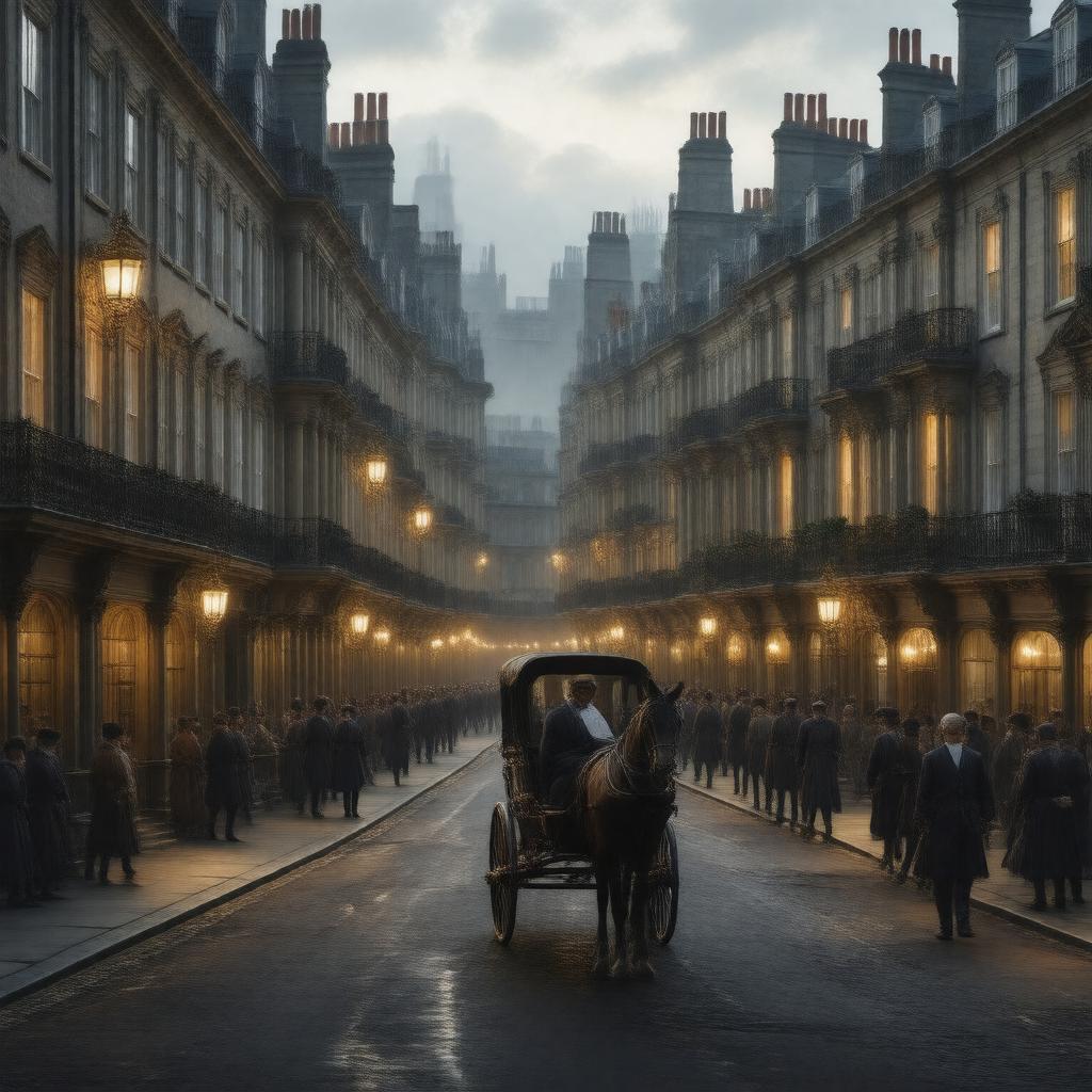 AI-created image of Georgian era