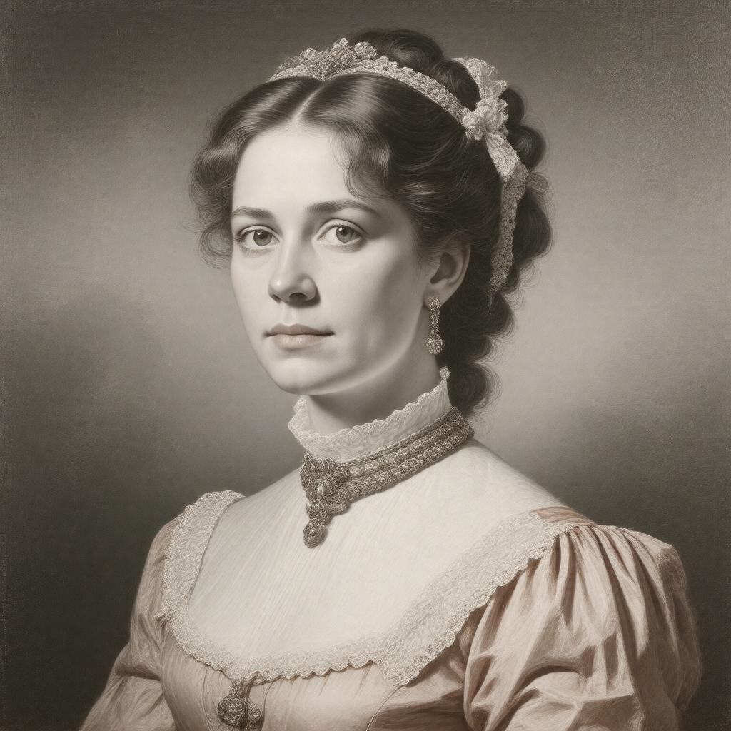 AI-created image of Georgiana Whitmore