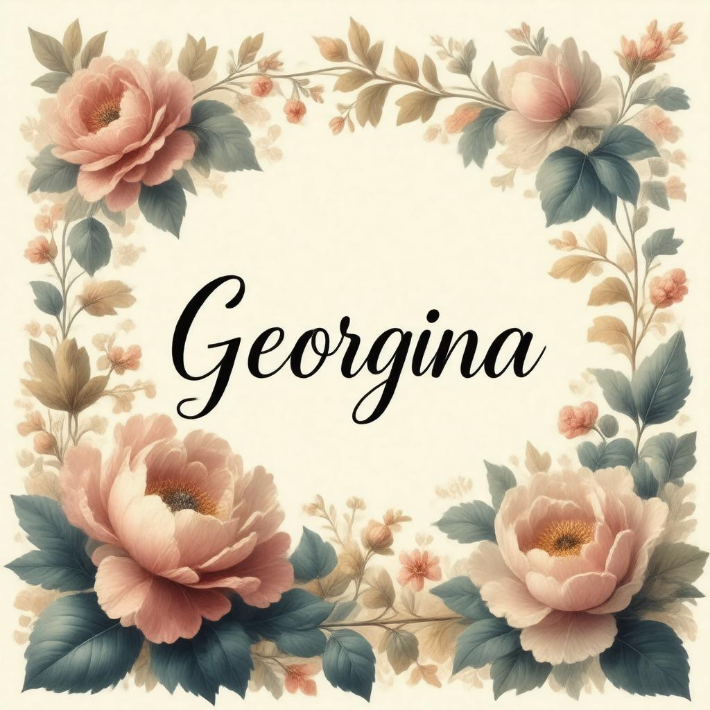 AI-created image of Georgina