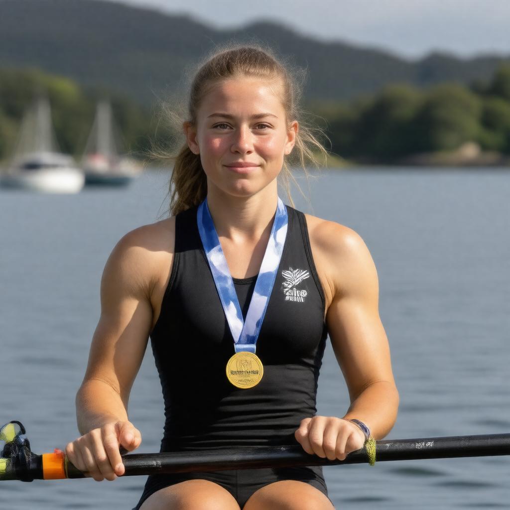 AI-created image of Georgina Evers-Swindell