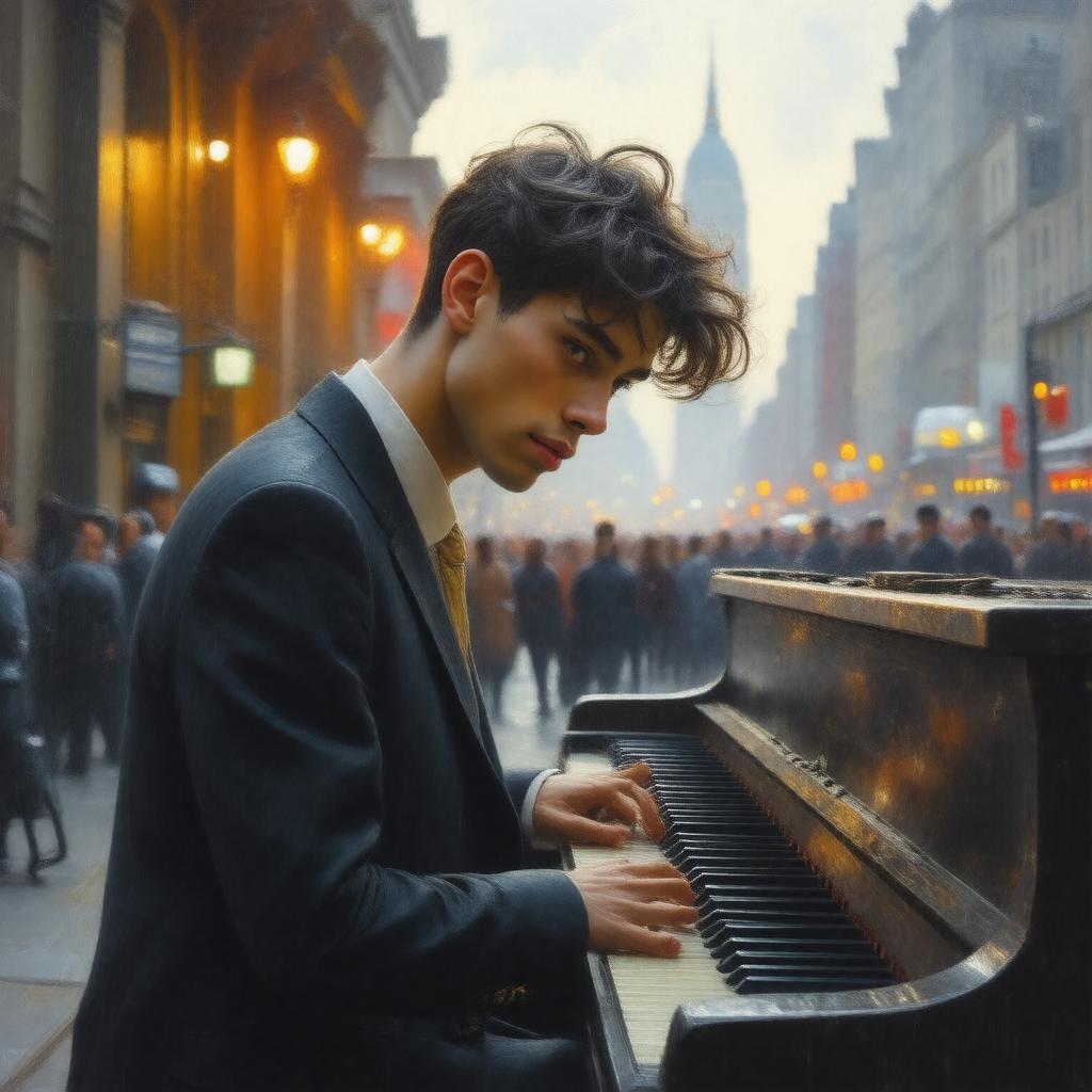 AI-created image of Gerald Clayton