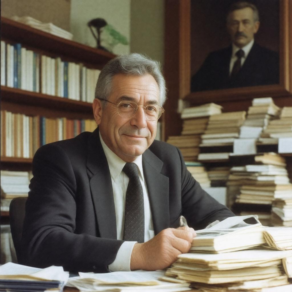 AI-created image of Gerald Cohen