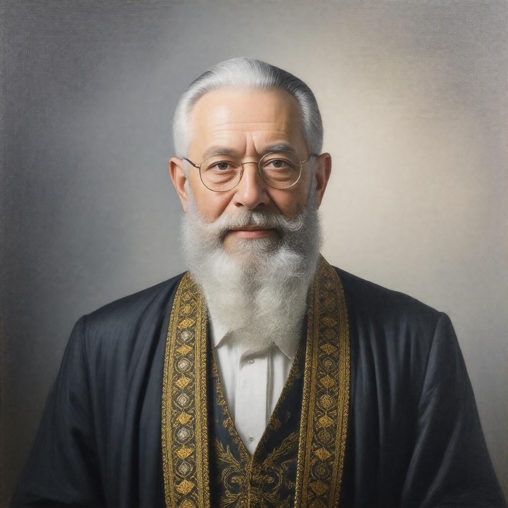 Click to view larger image AI-created image of Gerald L. Zelizer