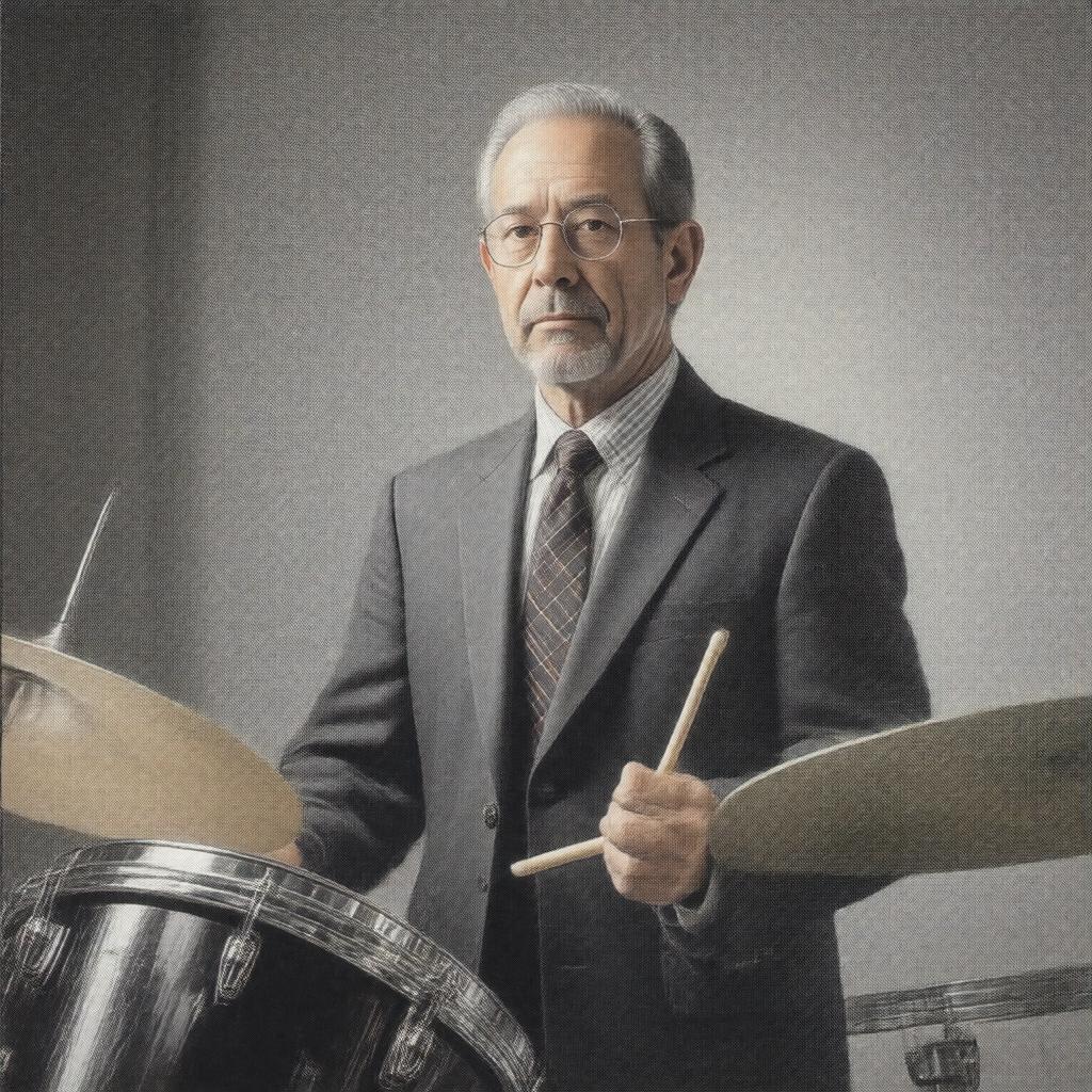 AI-created image of Gerald Laderman