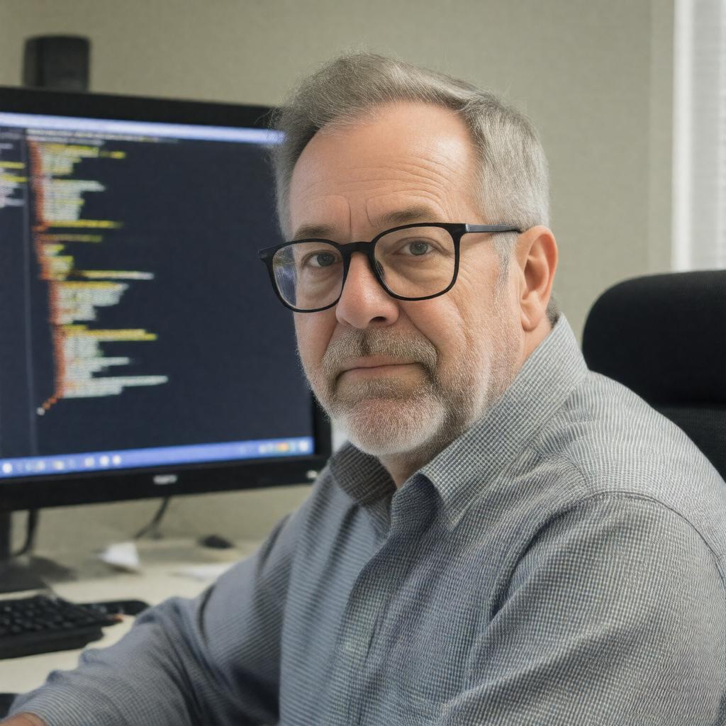 AI-created image of Gerald Sussman