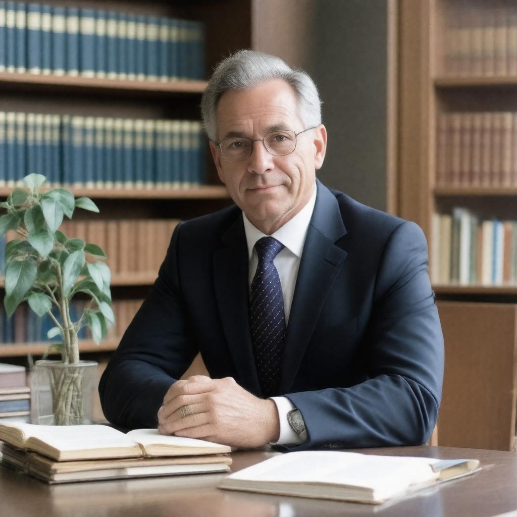 AI-created image of Gerald Torres