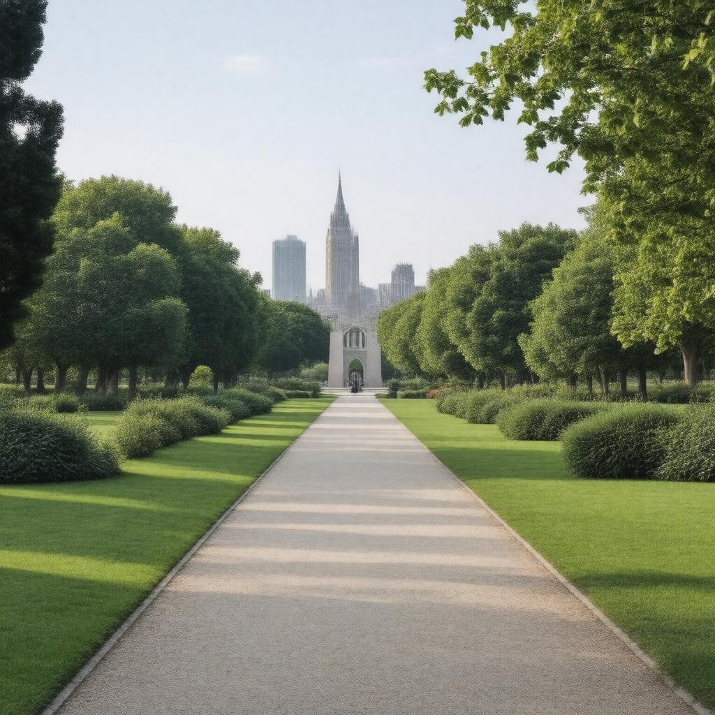AI-created image of Geraldine Mary Harmsworth Park