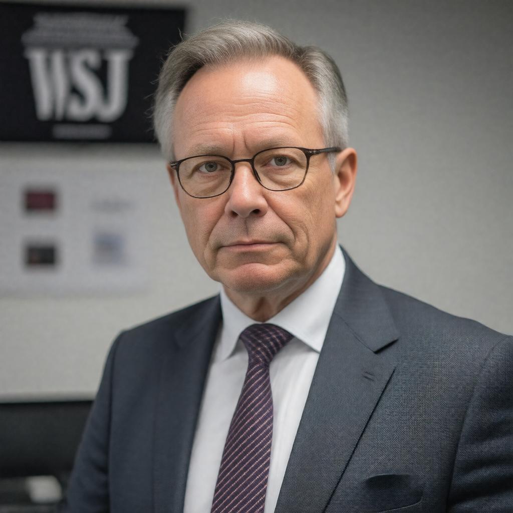 AI-created image of Gerard Baker