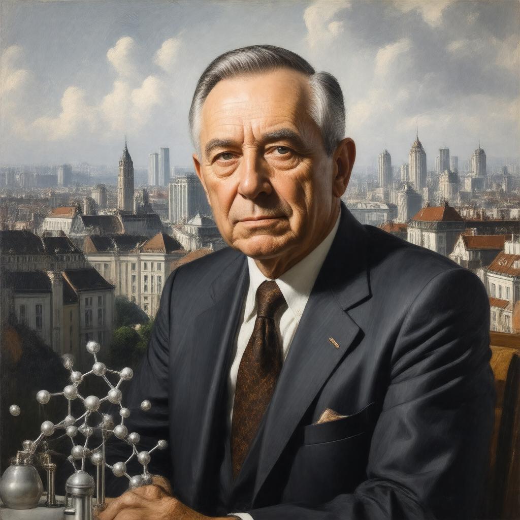 AI-created image of Gerhard Ertl