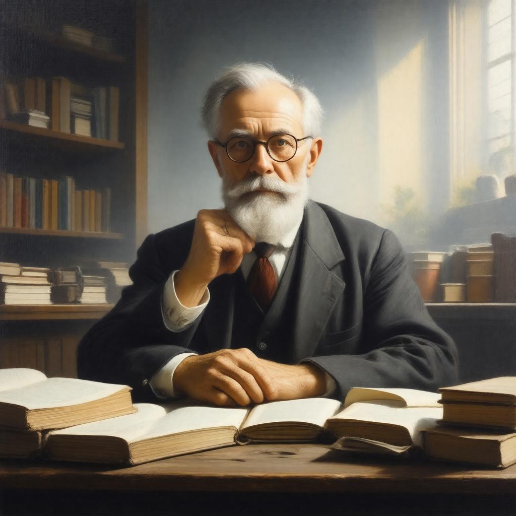 AI-created image of Gerhard Forde