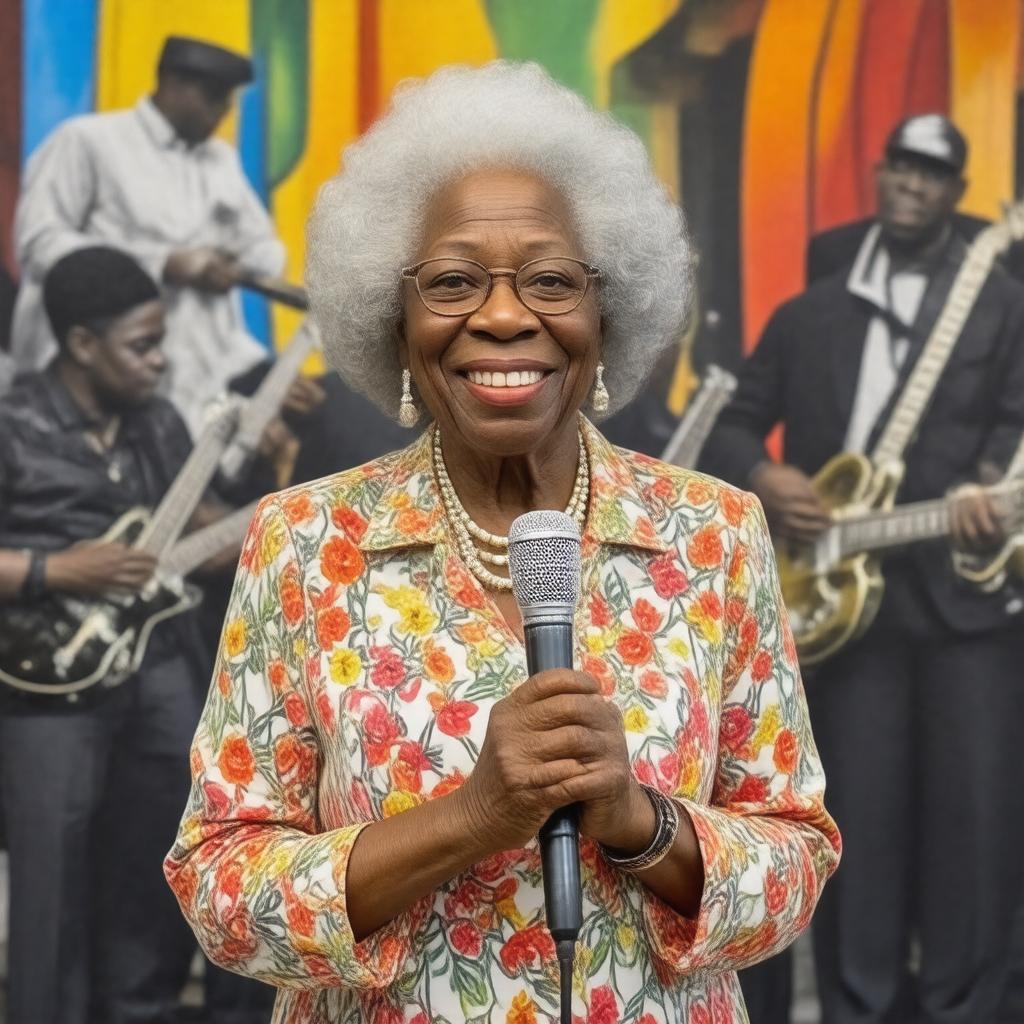 AI-created image of Germaine Bazzle