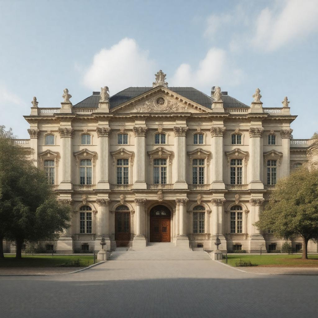 AI-created image of German Academy of Sciences at Berlin
