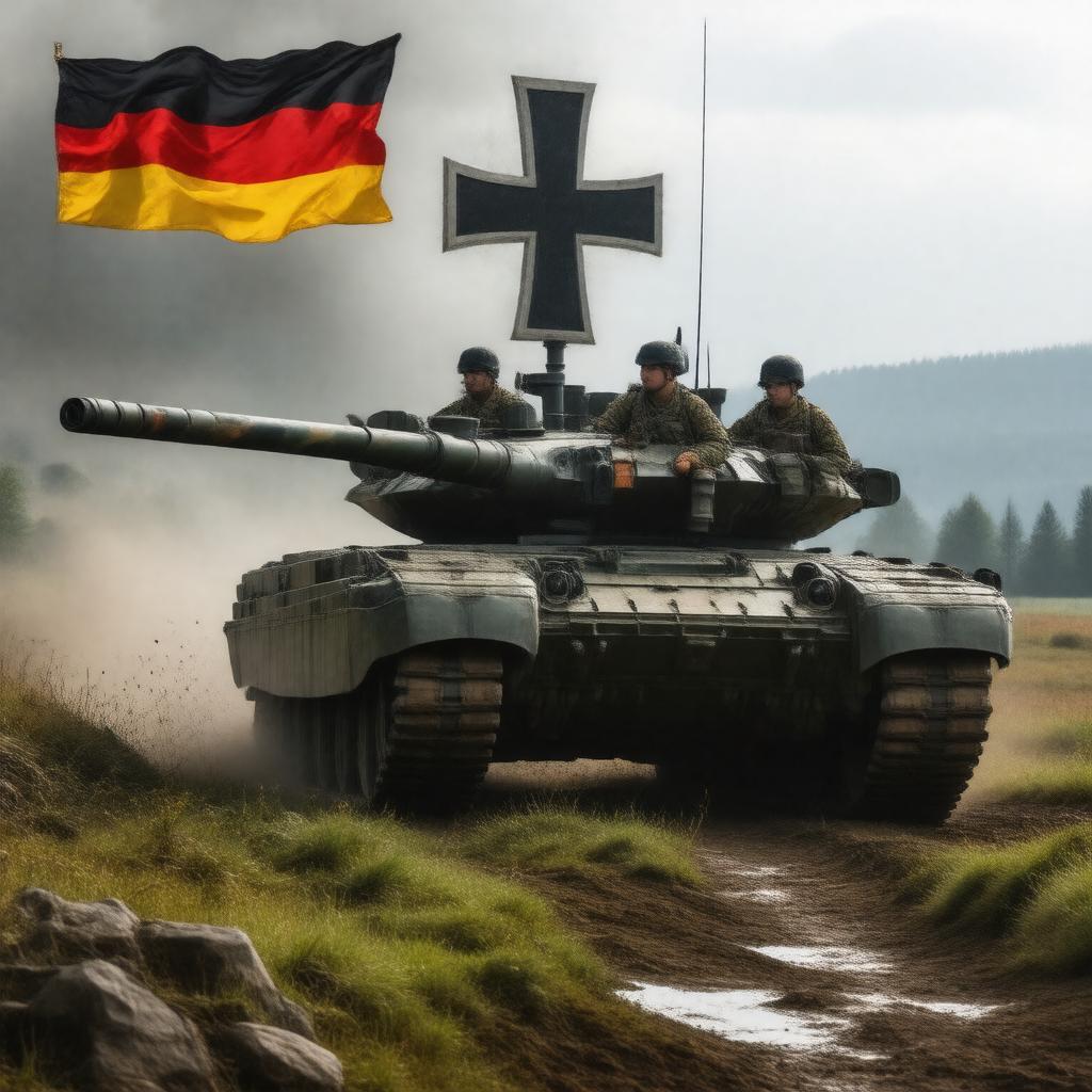 AI-created image of German Army