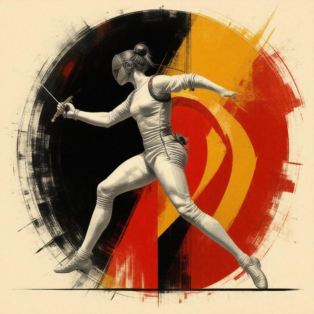 AI-created image of German Fencing Federation